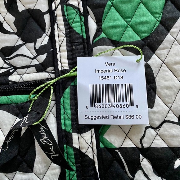 Vera Bradley Imperial Rose Tote Bag - Picture 5 of 5